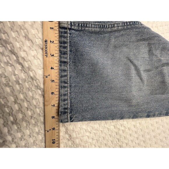 Vintage Tommy Hilfiger Jeans Womens 12 Y2k Cropped 25" Boyfriend Mid Rise Denim - Picture 6 of 16